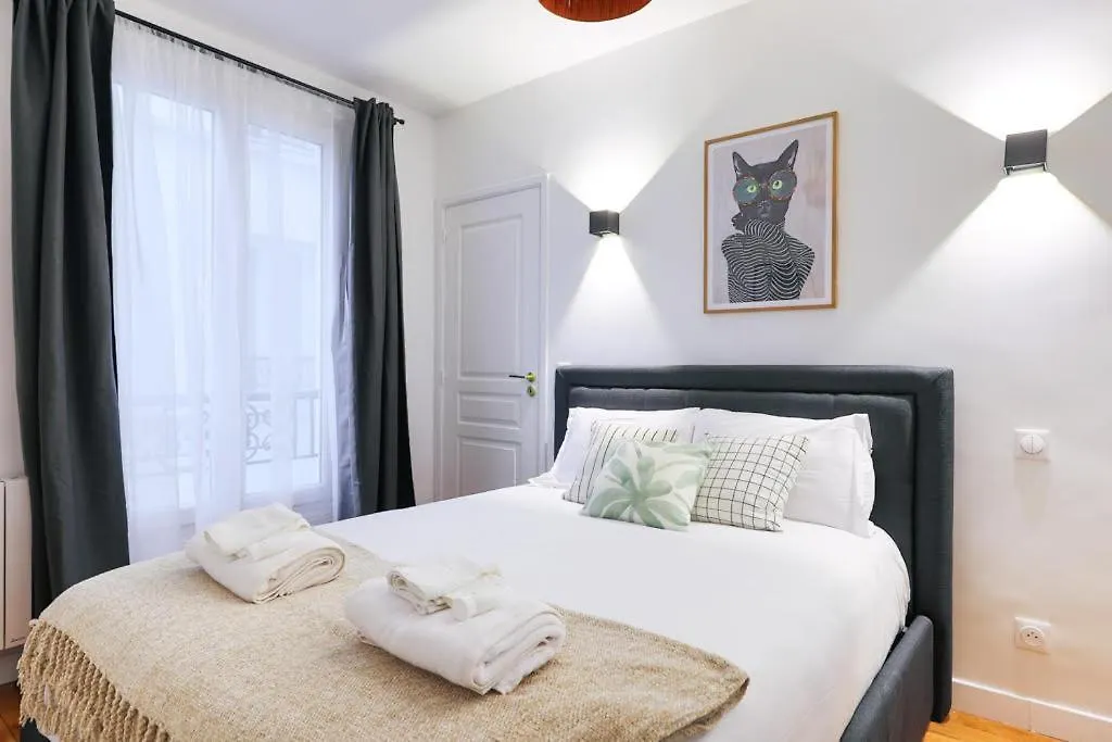Appartamento Elegant 1 Pour 4 Personnes Au Coeur De Paris, A Bastille